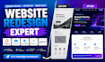 redesign mangento samcart kajabi thrivecart simvoly website store design