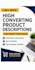 write high converting product descriptions that sell fast