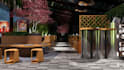 design 3d restaurant, café, interior and exterior