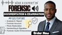 do forensic document examination, handwriting analysis and signature verificatio