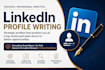 do linkedin profile optimization for professionals