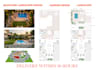 a contextual landscape backyard design as landscape architect with garden design