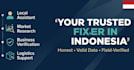 be your professional local assistant and fixer in indonesia