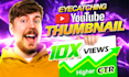 design clickbait amazing youtube thumbnail