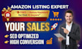 amazon product listing optimization for more sales