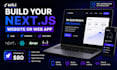 build a nextjs web app with backend and API integration