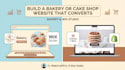 build bakery or cake shop website that converts on shopify or wix studio