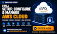 set up AWS cloud hosting  configure email systems securely