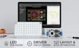 do led pcb design, led driver circuit design, led lighting pcb pcb layout