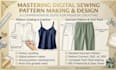 create custom sewing patterns, apparel grading and seamless textile design pdfs