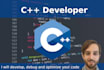 develop, debug, profile and optimize cpp code