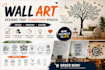 design creative wall art, mural, decals and doodle