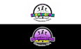 design premium iconic trampoline park logo