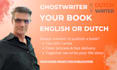 write your book as a ghostwriter from idea to finished manuscript kdp ready