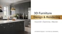 create  3d furniture design and realistic interior redering