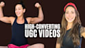 create direct to camera talking head ugc videos