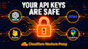 build a cloudflare worker backend to secure your API keys and protect your site