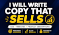 write persuasive copy that sells and converts