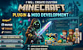fix or setup minecraft server mod in forge, fabric mod, minecraft plugin