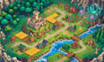 do isometric tilemap, isometric tileset, 2d game map isometric game art tiles