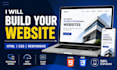 create a responsive website using HTML CSS