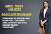 publish USA guest posts with dofollow backlinks