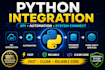 do python integration, API automation and workflow integration