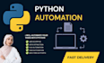 write python scripts, automate tasks, and fix bugs fast