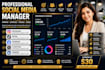 professionally manage your insta, tiktok, fb, x and linkedin accounts