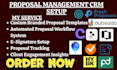 setup pandadoc proposify better proposals qwilr honeybook bonsai getaccept