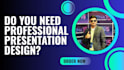create modern and eye catching presentation slides
