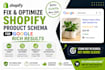 fix and optimize shopify product schema for google rich results