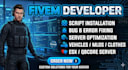 fix or create a fivem server and be your server developer