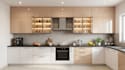 design kitchen cabinetry 2d kitchen plan and bathroom plan  interior 3d render