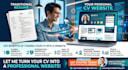 upgrade your CV and turn it into customized ai website portfolio