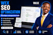 wix SEO optimization, wix , website redesign, wix website, wix studio website