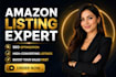 do amazon product listings and optimization