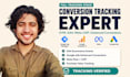setup ga4, GTM, meta pixel capi and google ads conversion tracking