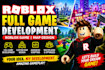 do roblox full game development roblox game roblox map design as your developer