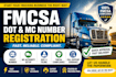 handle your fmca dot mc number registration and trucking compliance