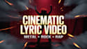 create cinematic metal lyric video with animated visuals