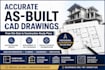 create precise as built and utility drawings