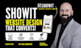 design showit website, showit design, showit template customization landing page