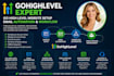 your gohighlevel expert go high level website setup email automation workflow
