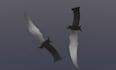 design roblox weapons low poly, optimized, game ready