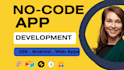 build no code app, mobile apps with flutterflow, adalo, glide, bubble io, softr