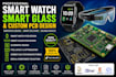 design smart watch, smart glass and custom pcb circuit
