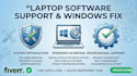 solve windows laptop problems and repair software issues