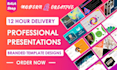 create a professional powerpoint presentation or powerpoint template design