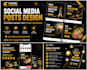 create social media posts, captions and canva designs